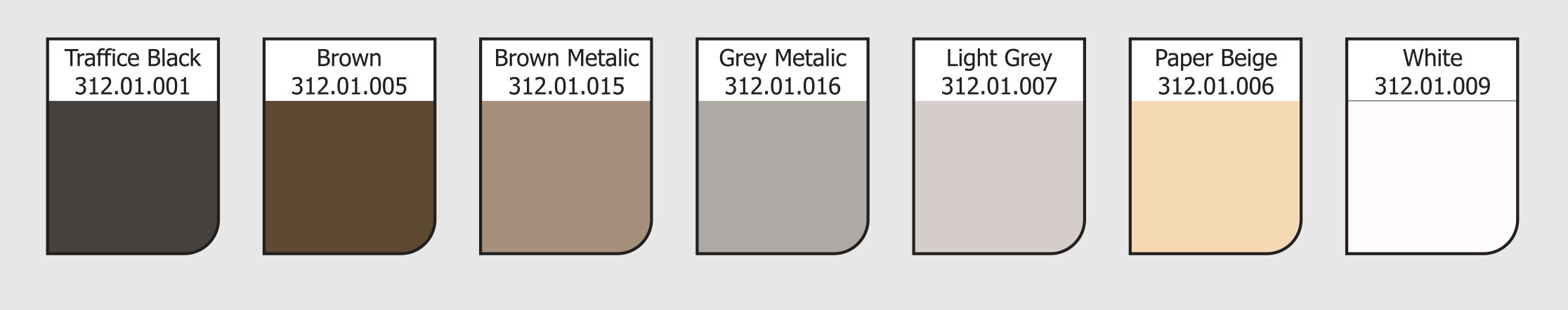 colors available for upvc doors and windows